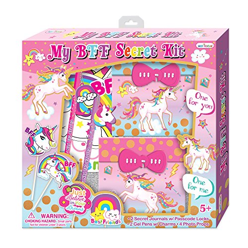 Hot Focus 221FDUC My BFF Secret Journal Craft Kit, Einhorn von Hot Focus