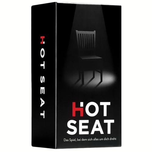 Hot Seat Dyce Games Deutsch | Familienspiele | Das Partyspiel, bei dem Sich Alles um Dich dreht | Partyspiele | Spieleabend Erwachsene lustig | Gesellschaftsspiele | Für 3+ Spieler ab 10 Jahren von Hot Seat