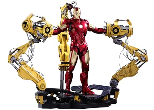 Hot Toys Iron Man Mark IV with Suit Up Gantry - Iron Man 2, HT9101212, Rot, 1:4 von Hot Toys