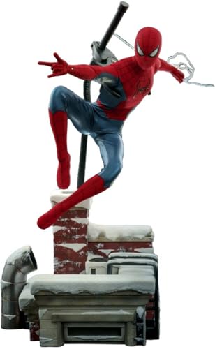 Hot Toys Maßstab 1:6 Spider-Man No Way Home: Spider-Man New Red and Blue Suit (Deluxe Version) von Hot Toys