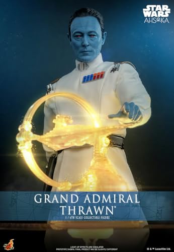 Hot Toys Star Wars Ahsoka Grand Admiral Thrawn 1/6 Scale 30.5 cm Collectible Figure von Hot Toys