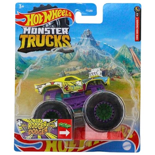 Hot Wheels Monster Trucks Rodger Dodger 1:64 Scale Diecast von Hot Wheels Monster Trucks