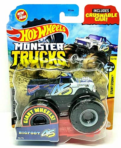 Hot Wheels Monster Trucks Bigfoot 36-96 Monate 1:64 Scale Monster Truck Toy Truck Monstertruck Kinder Unisex von Hot Wheels Monster Trucks