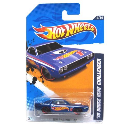 2012 Hot Wheels HW Racing '70 Dodge Hemi Challenger #174/247 von Hot Wheels