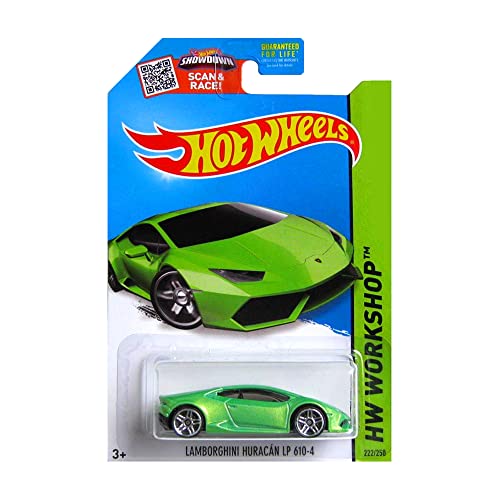 2015 Hot Wheels Hw Workshop: Lamborghini Huracan LP 610-4 (Green) by Mattel von Hot Wheels