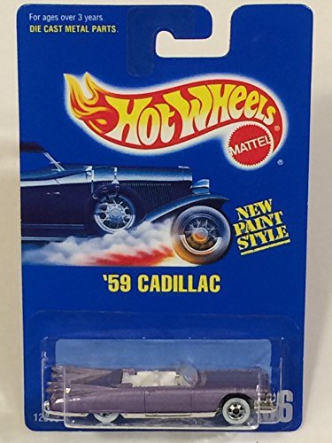 #266 '59 Cadillac Light Purple White Wall Basic Wheels Collectible Collector Car Mattel Hot Wheels by Hot Wheels von Hot Wheels