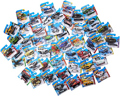 Assortment lot of 50 Different Hotwheels diecast Cars and Trucks von Hot Wheels