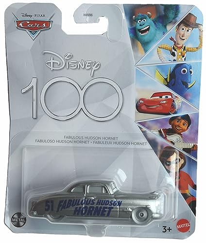 Disney Pixar Cars Fabulous Hudson Hornet, Disney 100 von Hot Wheels