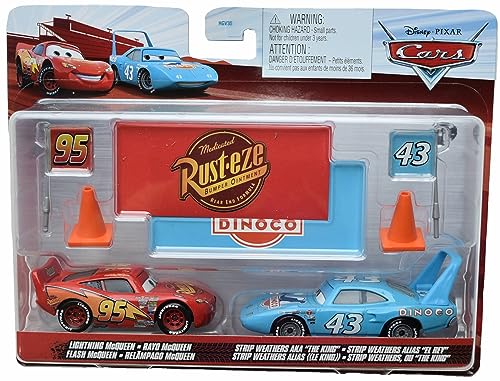 Disney Pixar Cars Lightning McQueen und der König von Hot Wheels