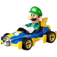 HOT WHEELS GBG27 Mario Kart Replica 1:64 Die-Cast Luigi von Hot Wheels