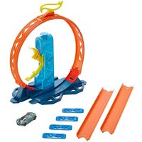 HOT WHEELS GLC90 Track Builder Unlimited Looping-Kicker-Set inkl. 1 Spielzeugauto von Hot Wheels