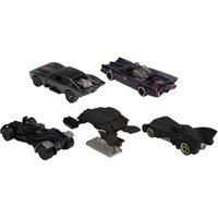 HOT WHEELS GRM17 Hot Wheels Batman Set, 5 bei Fans beliebte Batmobil-Modelle für Sammler von Hot Wheels