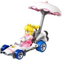 HOT WHEELS GVD30 GVD36 Mario Kart Princess Peach B-Dasher Peach Parasol von Hot Wheels