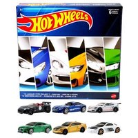 HOT WHEELS HDH51 1:64 Hot Wheels European Car Culture-Multipacks mit 6 Spielzeugautos, Geschenk für Kinder & Sammler von Hot Wheels