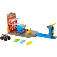 HOT WHEELS HFB12 Hot Wheels Monster Trucks-Explosive Garage von Hot Wheels