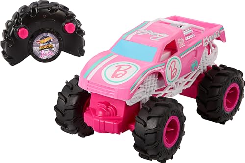 HOT WHEELS HNV02 RC Barbie Monster Truck Toys, Pink von Hot Wheels