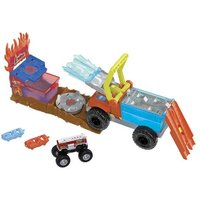 HOT WHEELS HPN73 Hot Wheels Monster Trucks Arena World: 5-Alarm-Rettungsaktion von Hot Wheels