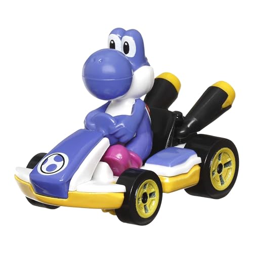 HOT WHEELS - Mario Kart Blue Yoshi e Veículo GRN23 von Hot Wheels