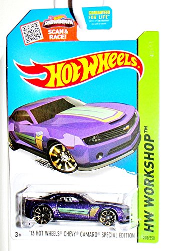 Hot Wheels, 2015 HW Workshop, '13 Hot Wheels Chevy Camaro Special Edition [Purple] #232/250 by Hot Wheels von Hot Wheels