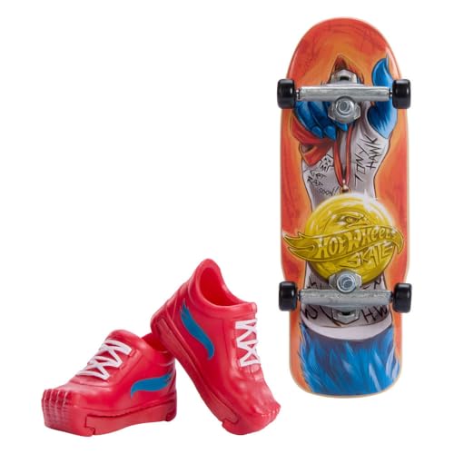 Hot Wheels, Skateboard, Golden Glory™ Skateboard mit Tennis, Spielzeug für Jungen, Alter 5 und up, Spielzeug, matt von Hot Wheels