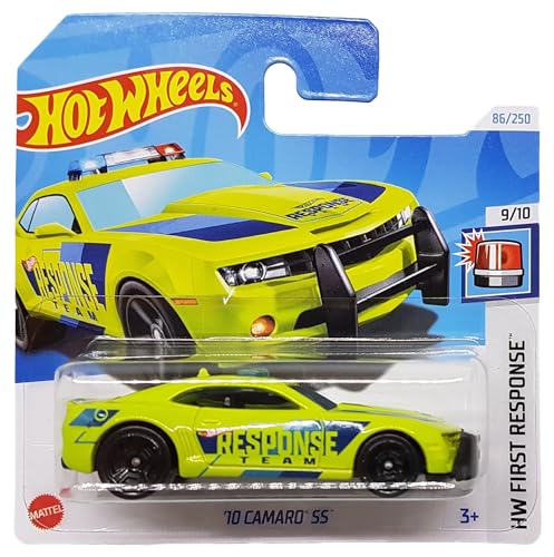 Hot Wheels - ´10 Camaro SS - HW First Response 9/10 - HTB63 - Short Card - Einsatzfahrzeug - GM - Mattel 2024 - 1:64 von Hot Wheels