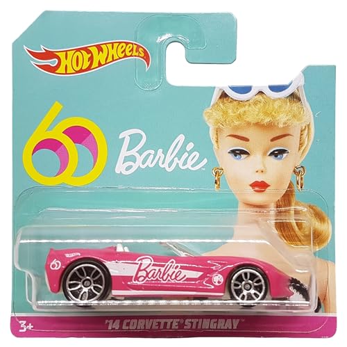 Hot Wheels - ´14 Corvette Stingray - Barbie 60th Anniversary - GJN99 - Short Card - Special Edition - GM - Mattel 2019-1:64 von Hot Wheels