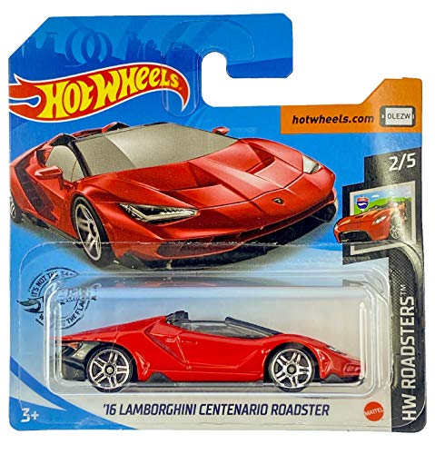 Hot Wheels '16 Lamborghini Centenario Roadster HW Roadsters 2/5 2020 (170/250) Short Card von Hot Wheels