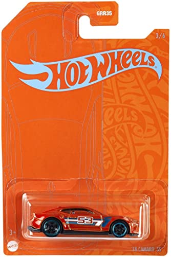 Hot Wheels '18 Camaro SS, [Orange] 3/6 Maßstab 1:64 Druckguss von Hot Wheels