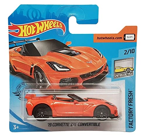 Hot Wheels - ´19 Corvette ZR1 Convertible - Factory Fresh 2/10 - GHB34 - Short Card - orange - GM General Motors - Mattel 2020 von Hot Wheels