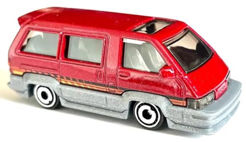 Hot Wheels - 1986 Toyota Van - HW J-Imports 7/10 - HCT15 - Short Card - dunkelrot - Mattel 2022 von Hot Wheels