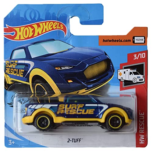 Hot Wheels 2 Tuff - Blue 3/10 Short Card von Hot Wheels