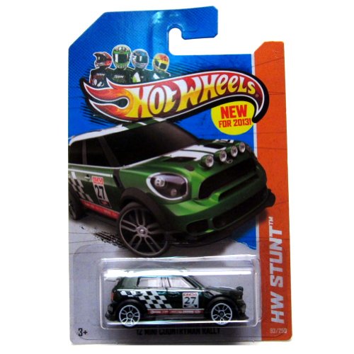 Hot Wheels 2013, '12 Mini Countryman Rally, HW STUNT, #93/250. 1:64 Scale. von Hot Wheels