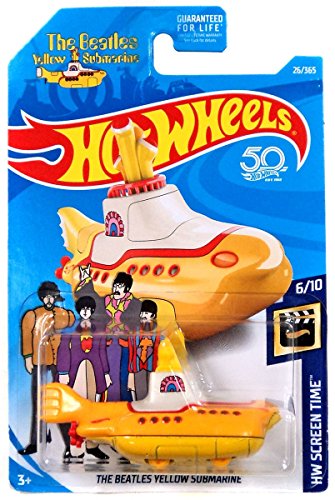 Hot Wheels 2018 50th Anniversary HW Screen Time The Beatles Yellow Submarine 26/365 von Hot Wheels