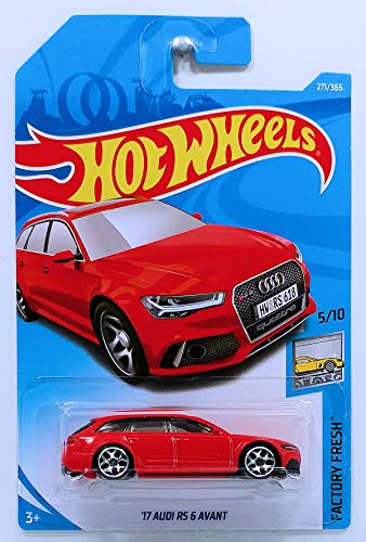 Hot Wheels 2018 Factory Fresh 5/10 - '17 Audi RS 6 Avant (Red) von Hot Wheels