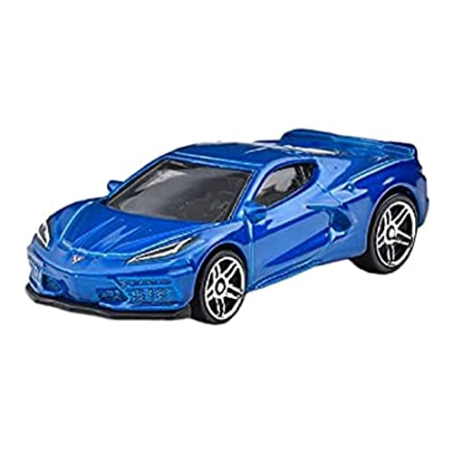 Hot Wheels - 2020 Corvette - Factory Fresh 3/10 - HCW39 - Short Card - GM - blau metallic - Mattel 2022 von Hot Wheels