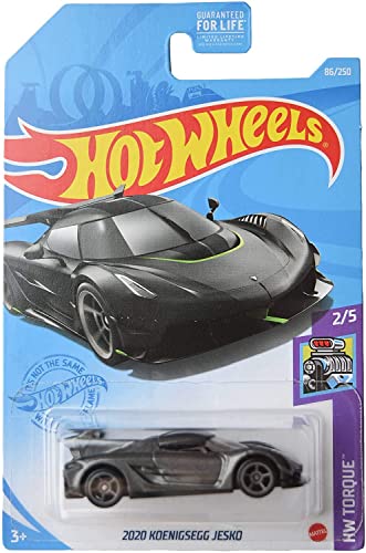 Hot Wheels 2020 Koenigsegg Jesko, [Grau] 86/250 Drehmoment 2/5 von Hot Wheels