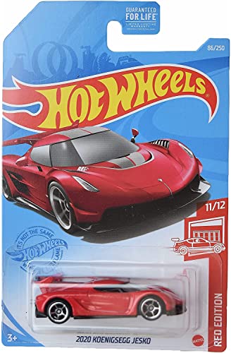 Hot Wheels 2020 Koenigsegg Jesko, [rot] 86/250 Red Edition 11/12 von Hot Wheels