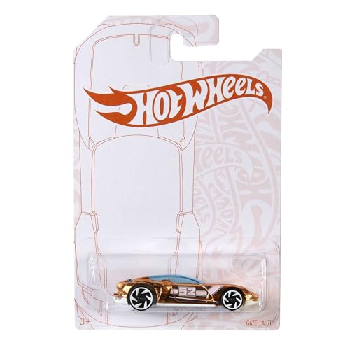 Hot Wheels 2020 Pearl and Chrome Muscle Speeder, '32 Ford, Fast-Bed Hauler, '55 Chevy Bel Air Gasser, '68 Corvette Gas Monkey Garage, Volkswagen T2 Pickup, Gazella GT (Chase) - Complete Set of 7! von Hot Wheels