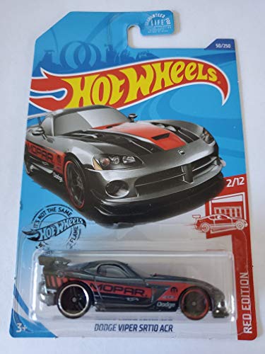 Hot Wheels 2020 Target Exclusive Red Edition 2/12 - Dodge Viper SRT10 ACR, Grau von Mattel