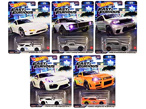 Hot Wheels 2023 Fast & Furious Premium Diecast Auto Komplettset mit 5 Fahrzeugen von HNW46-956A Release Hot Wheels 2023 Fast & Furious Premium Diecast Auto Komplettset mit 5 Fahrzeugen von HNW46-956A Release von Hot Wheels