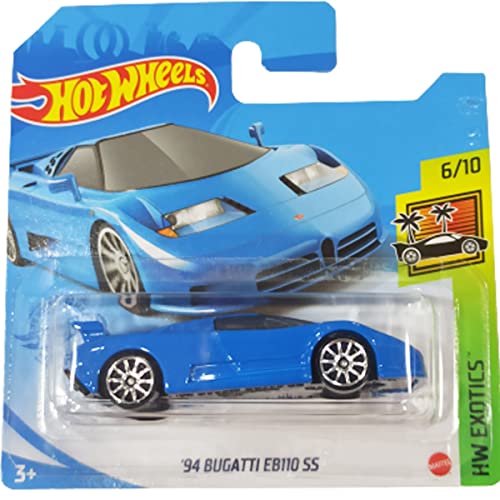 Hot Wheels '94 Bugatti E110 SS HW Exotics 6/10 (224/250) 2021 Short Card von Hot Wheels