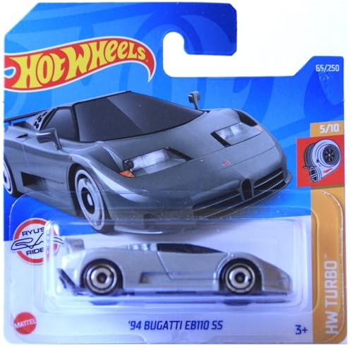 Hot Wheels - ´94 Bugatti EB110 SS - HW Turbo 5/10 - HCX91 - Short Card - Ryu´s Rides - Mattel 2022 von Hot Wheels