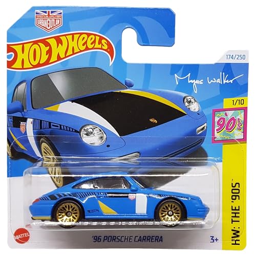 Hot Wheels - ´96 Porsche Carrera - HW: The 90´s 1/10 - HTB03 - Short Card - Magnus Walker - Urban Outlaw - Mattel 2024 – 1:64 von Hot Wheels