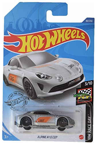 Hot Wheels Alpine A110 Cup, [Silber] 80/250 Race Day 3/10 von Hot Wheels