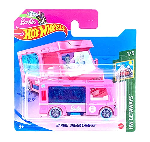 Hot Wheels Barbie Dream Camper HW Getaways 1/5 2021 (21/250) Short Card von Hot Wheels