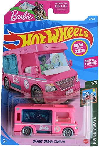 Hot Wheels Barbie Traumcamper - Pink 21/250 Ausfluge 1/5 von Hot Wheels