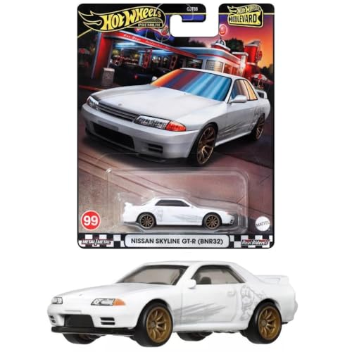 Hot Wheels Boulevard Premium Fahrzeuge GJT68 - HRT74 NISSAN SKYLINE GT-R (BNR32) von Hot Wheels