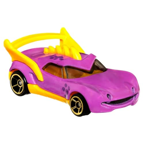Hot Wheels Character Cars Spyro Modell Auto Inspiriert Videospiel Spyro The Dragon - Modell Die Cast Maßstab 1:64 - Länge 6 cm - HDM95 von Hot Wheels