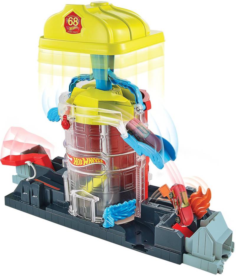 Hot Wheels City Spielset Super Fire House Rescue von Hot Wheels