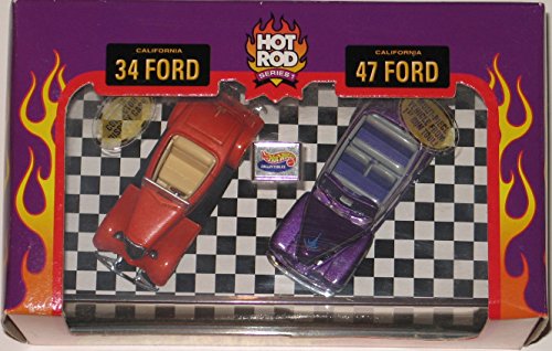 Hot Wheels Ford Street Rodder Set mit Display Case, Auto, Diecast Car Set mit Display Case, Spielzeugauto, Erwachsene Sammler, Männlich, All Ages von Hot Wheels